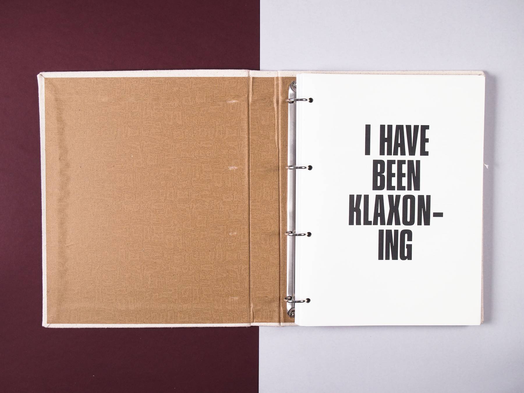 Zhonghao Chen: I Have Been Klaxoning image